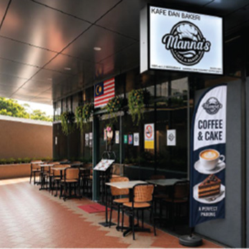 Manna's Cafe & Bakery Interior